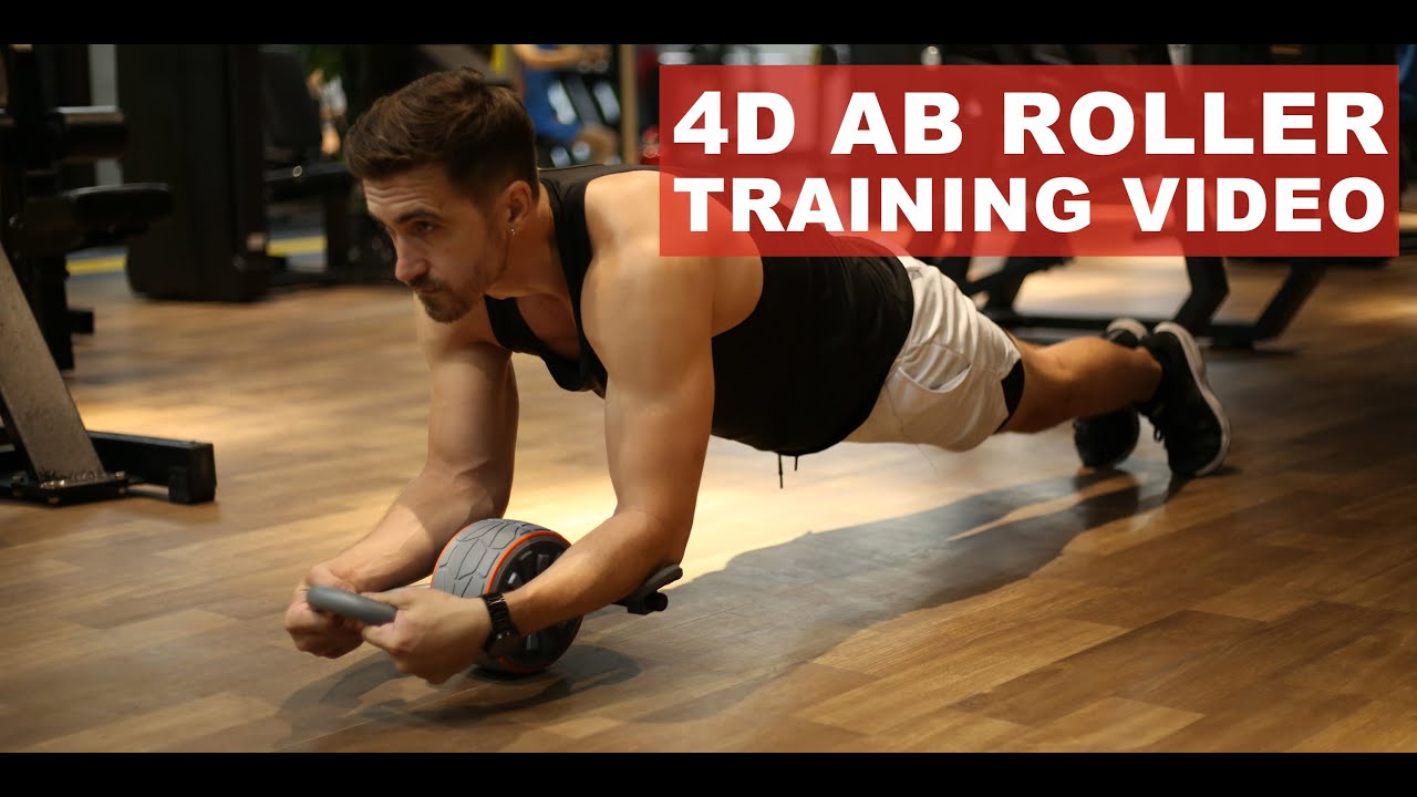 Quvvrev 4d Ab Roller with Elbow Support for Abdominal & Core Strength Training