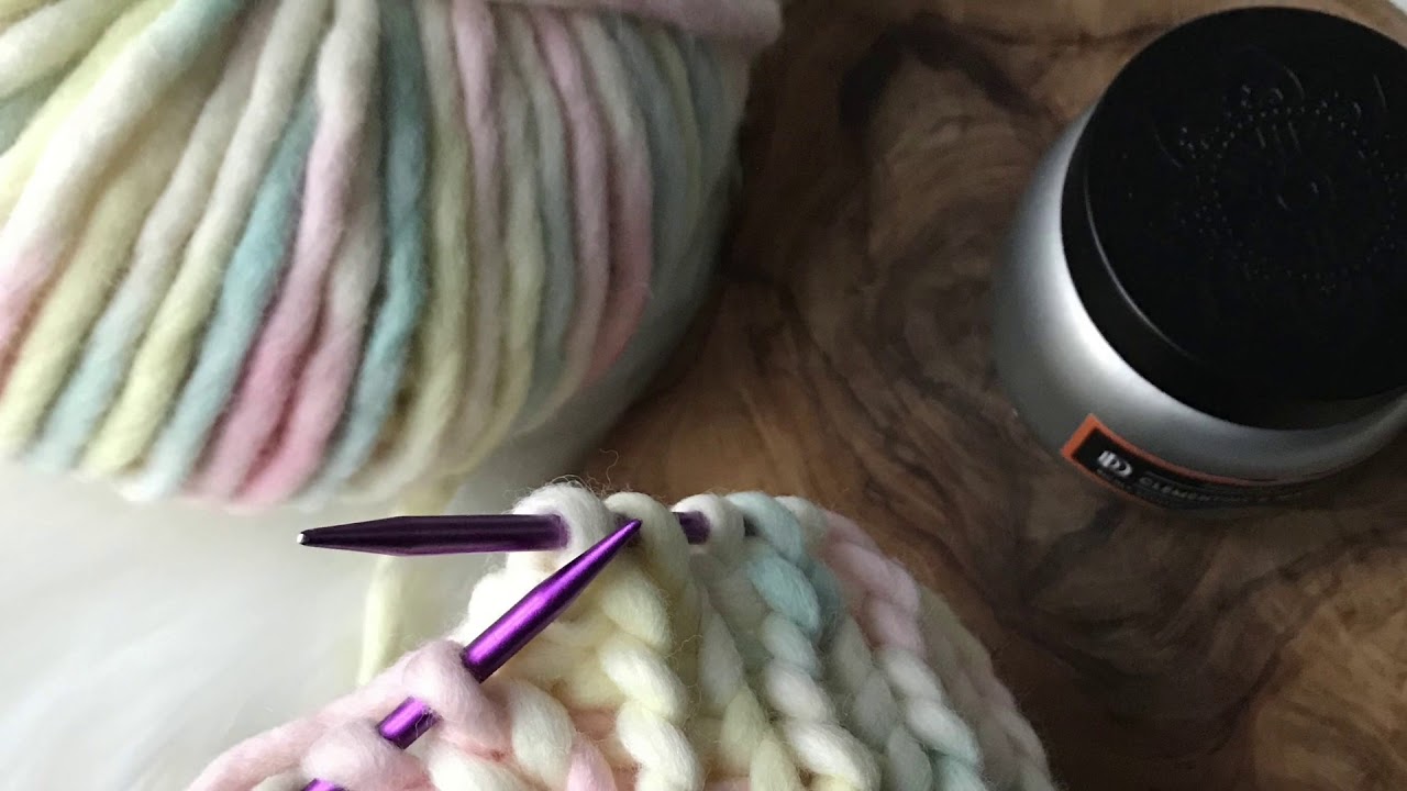 Fast knitting with We Are Knitters wool 