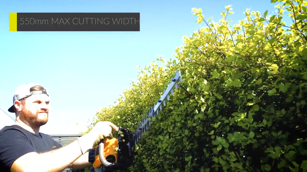 CORTA CERCO 55CM A NAFTA INGCO GHT5265511 PODA JARDINES CERCOS