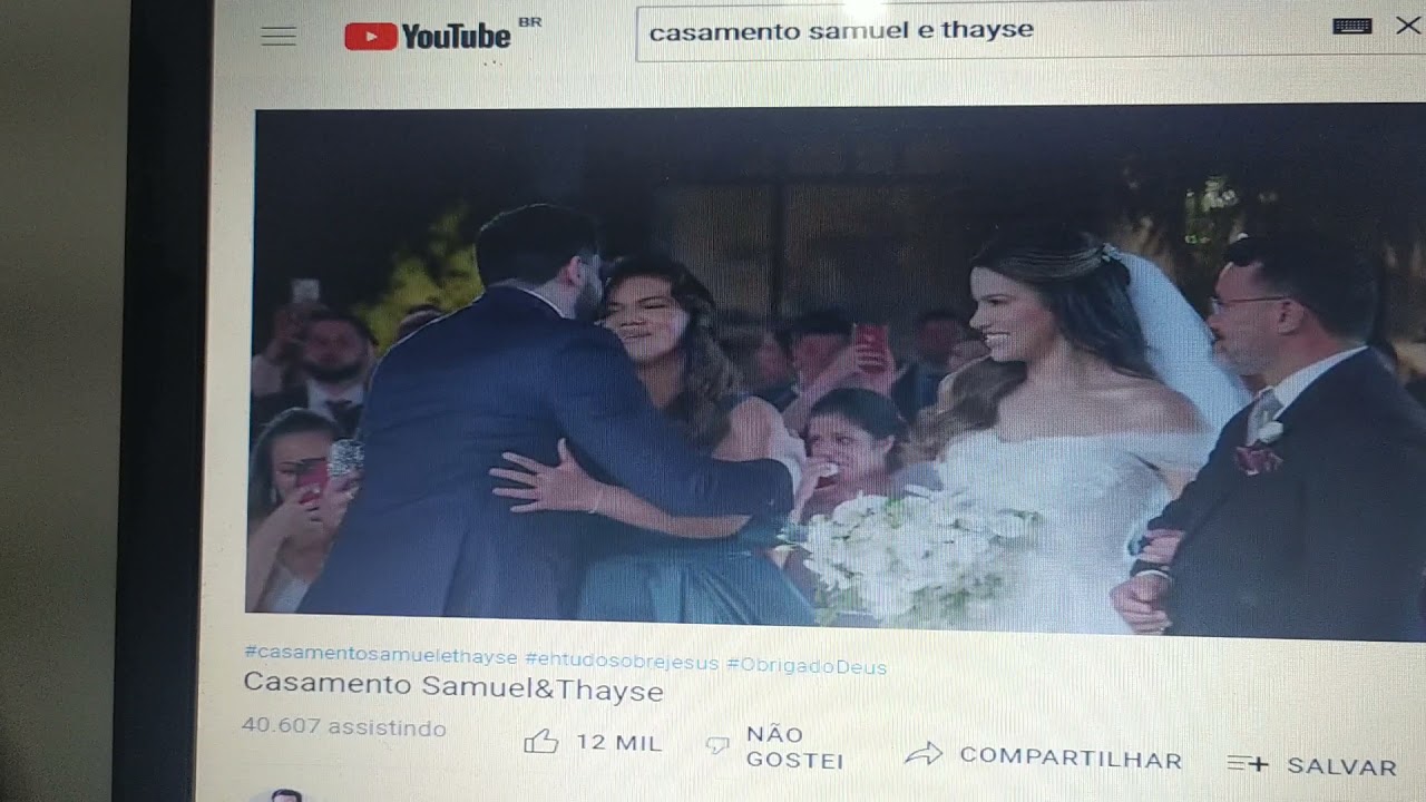 Casamento Samuel Vagner e Thayse Portela | Entrada da Noiva