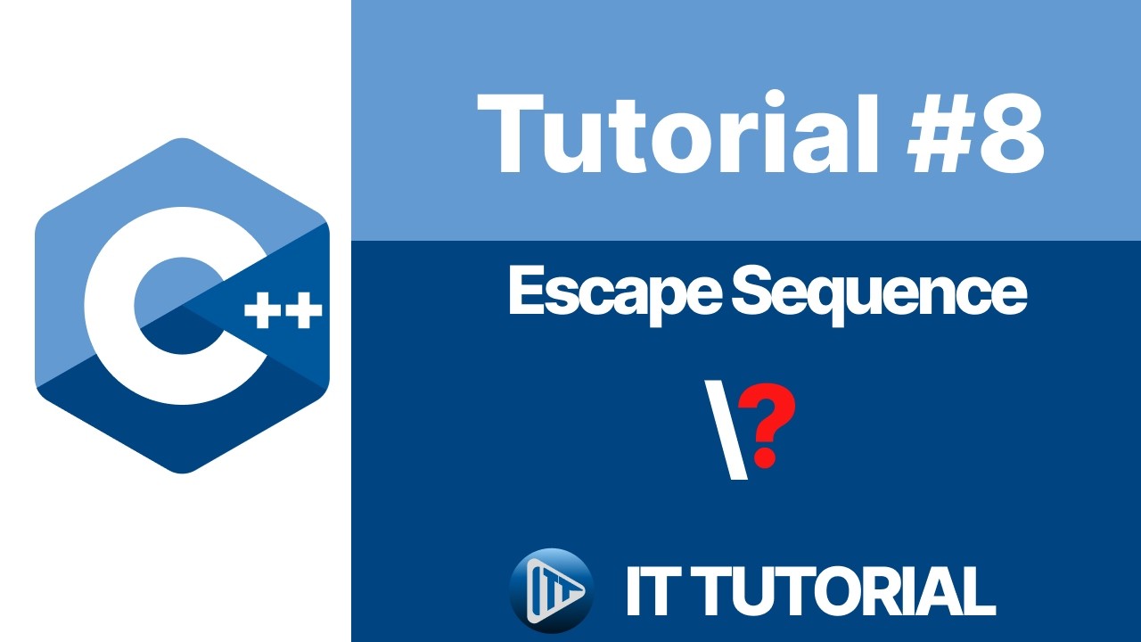 C++ Tutorial - Escape Sequence