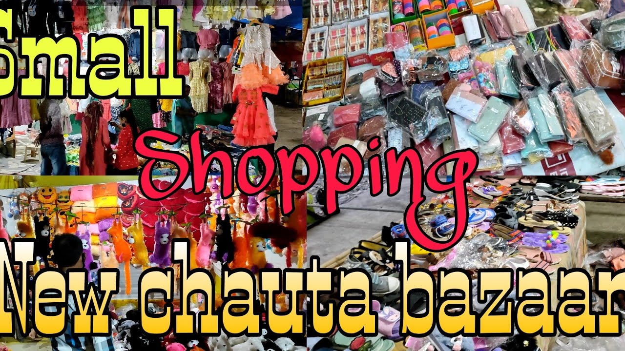 Fancy items and kurtis Shopping place||New chauta bazaar||Low price fancy bangles,purses and kurtis