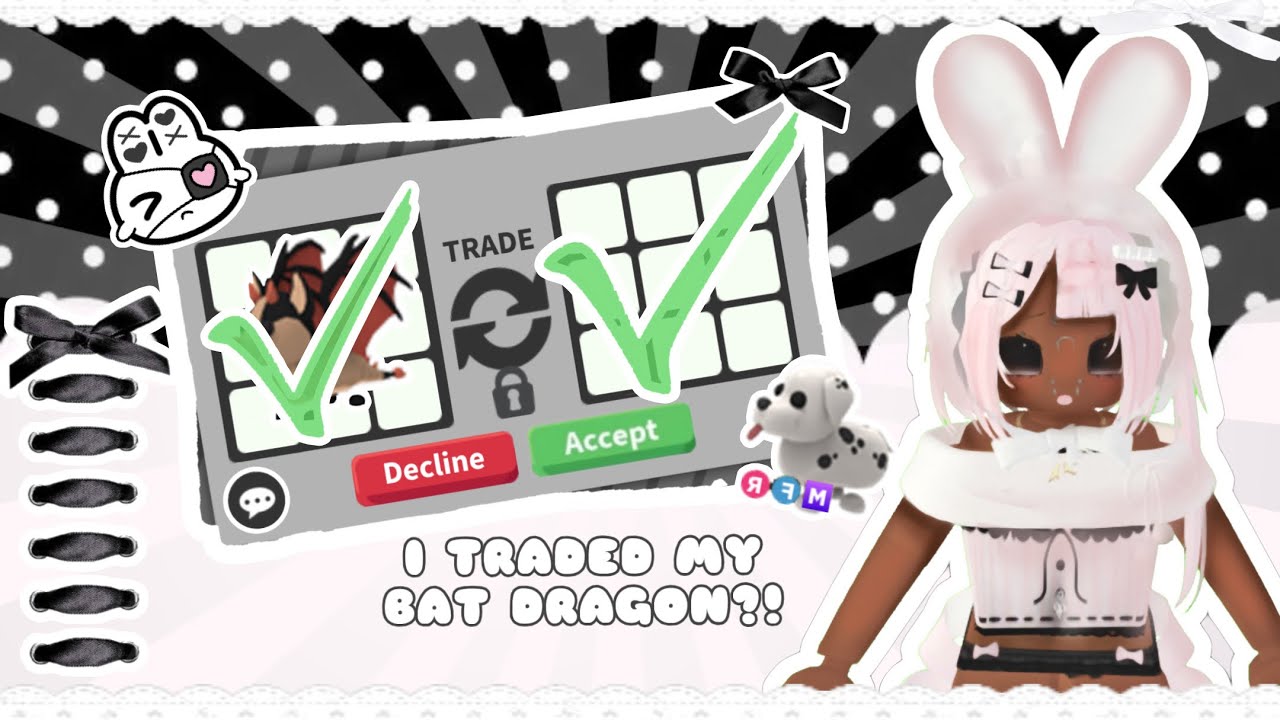 * ADOPT ME TRADING DUMP! * | I TRADED MY BAT DRAGON?! | SHORT TRADING VIDEO