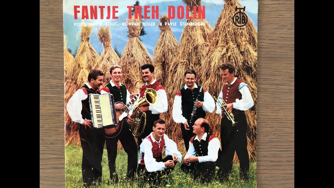 Metuljček zlat, Fantje treh dolin, RTB LP026