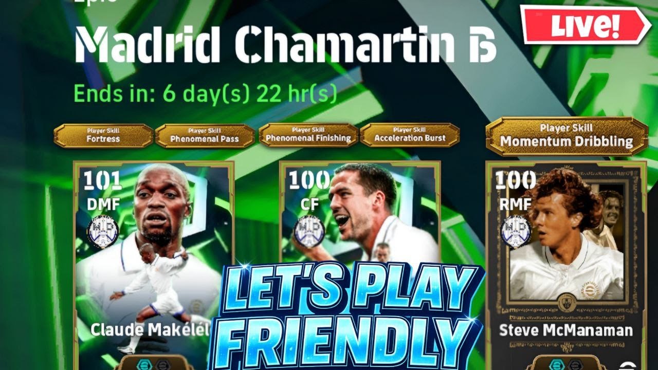 FRIENDLY + id review |efootball   LIVE