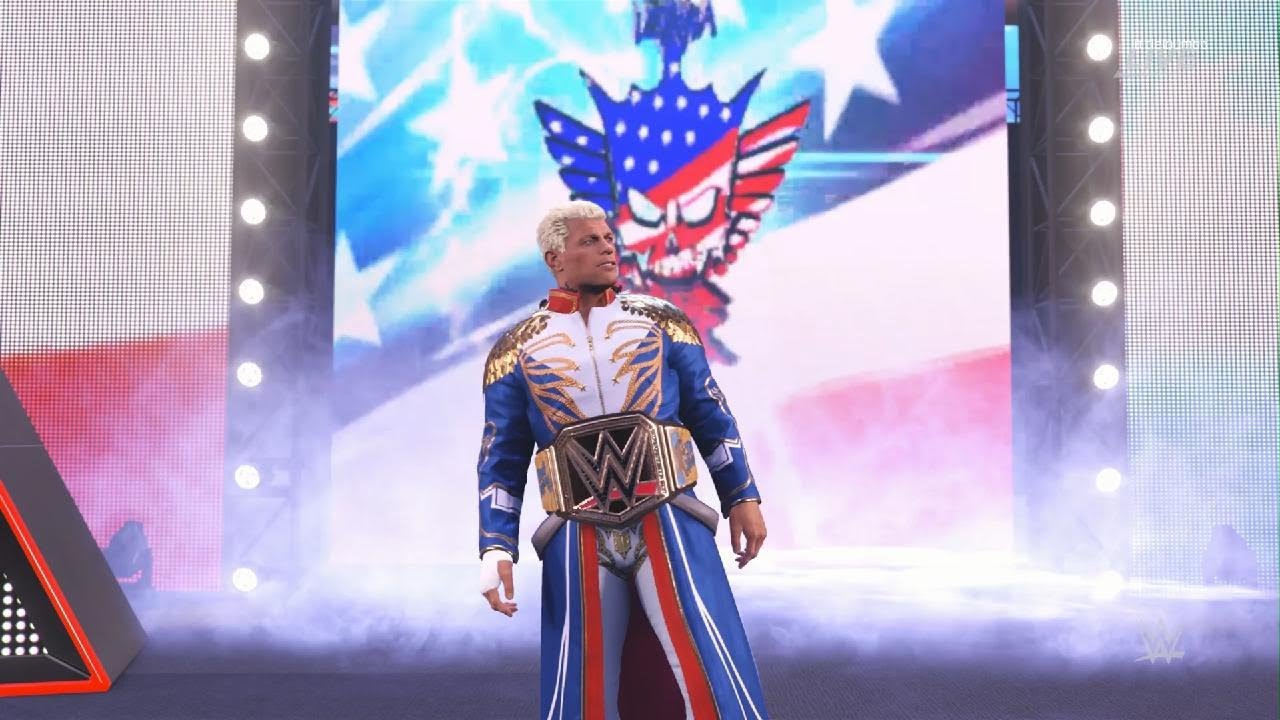 CODY RHODES VS DREW