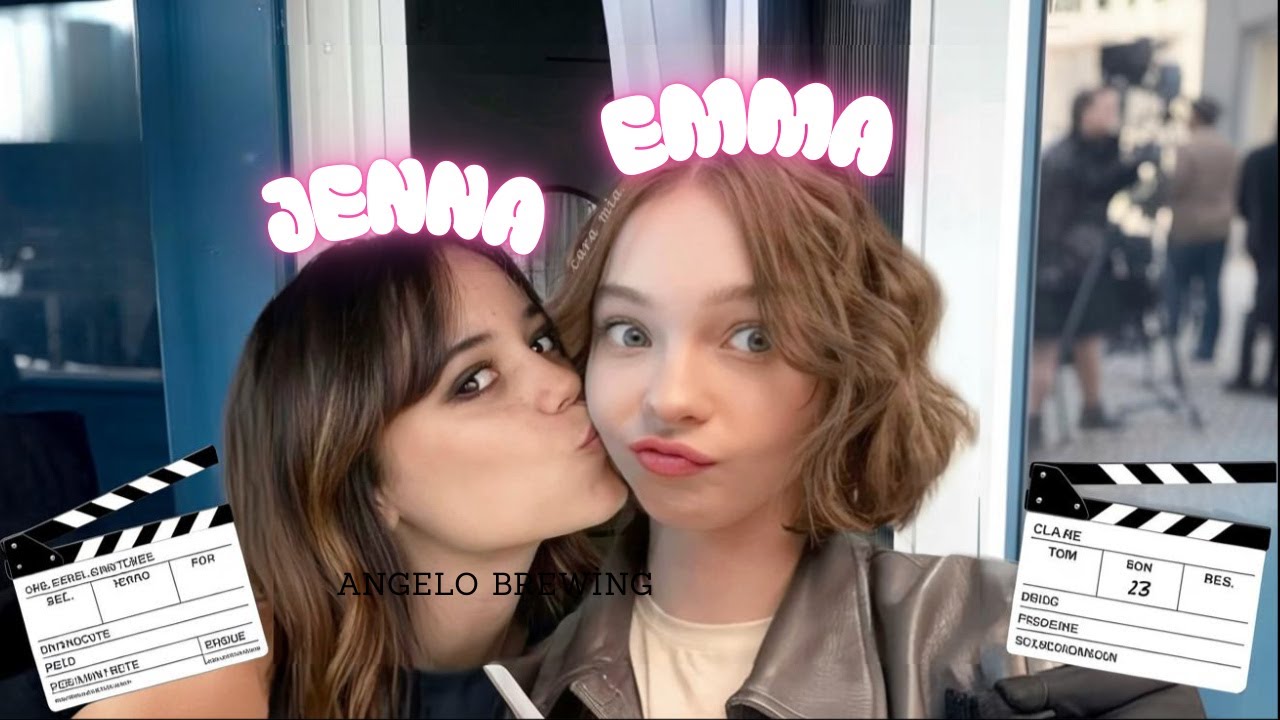 Jenna Ortega & Emma Myers Cute Moments | Wednesday Season 2