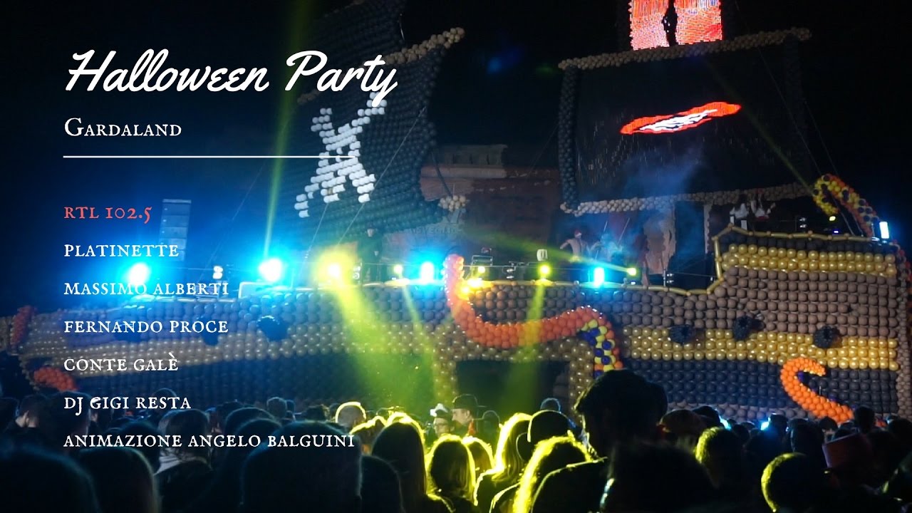 Gardaland Halloween Party - RTL 102.5 - Platinette