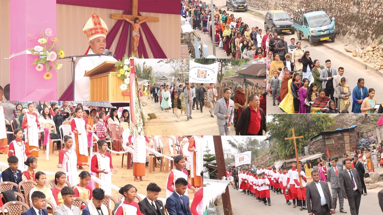 Katno Ka Jingihun & Jingriewblei Ka Jinglehniam & Procession Iukharist Ha Ka Parish Nangbah