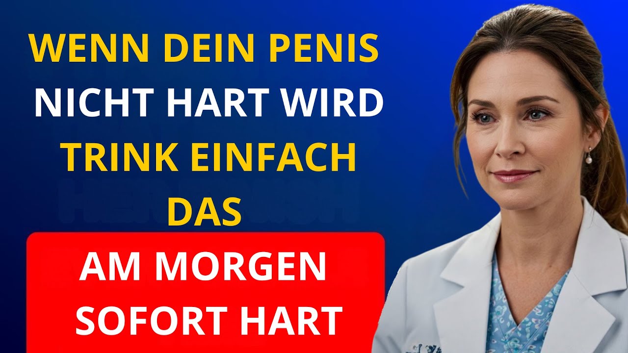 Urologe enthüllt das Morgendrink, der deinen Blutfluss sofort steigert | Gesundheitsarzt
