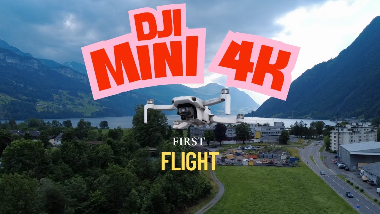 First Dji mini 4K Flight