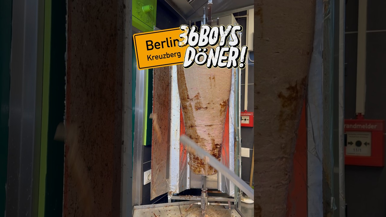Die 36 Boys bringen ihren eigenen D&ouml;ner in Berlin raus 🥙 #d&ouml;ner