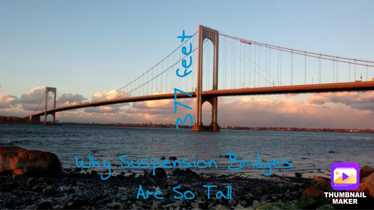 Why Suspension Bridges Are So Tall