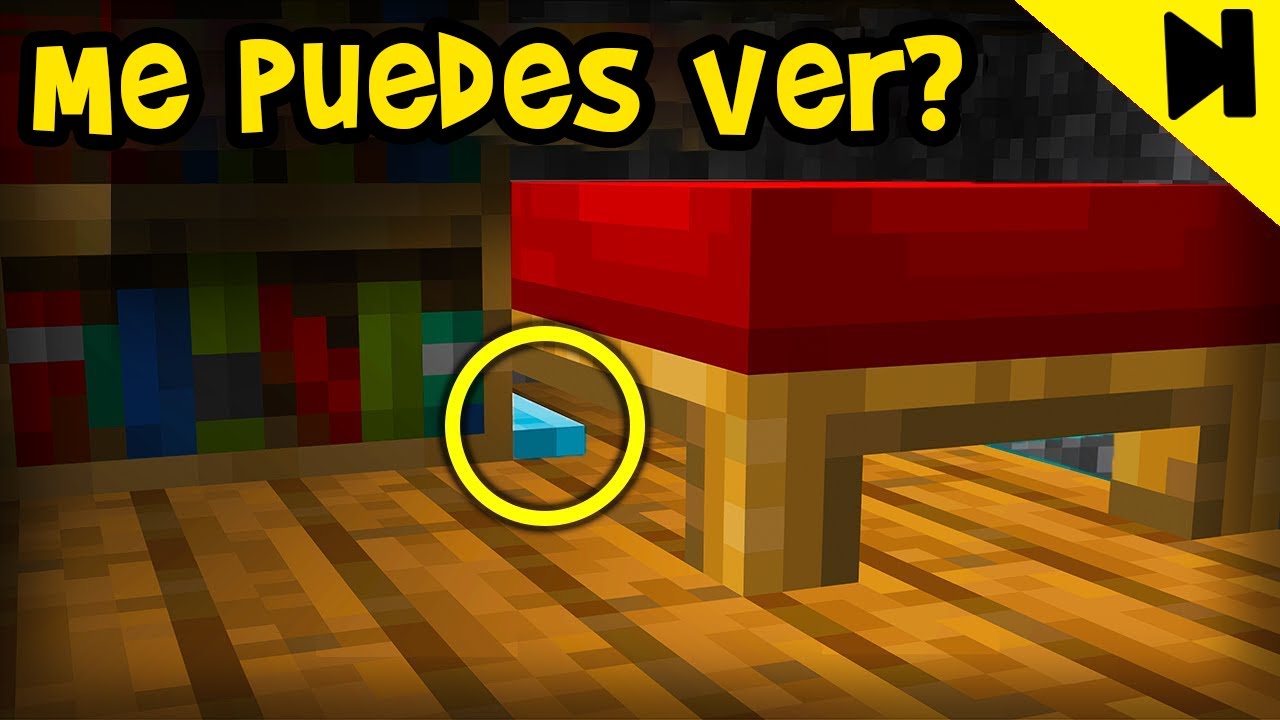 23 SOPRENDENTES Lugares para ESCONDERTE de tus Amigos en Minecraft
