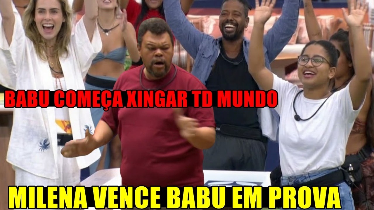 MILENA VENCE BABU EM PROVA ELETROLUX TIRA MOVEIS AVALIADOS EM 100 MIL TRETA ACONTECE
