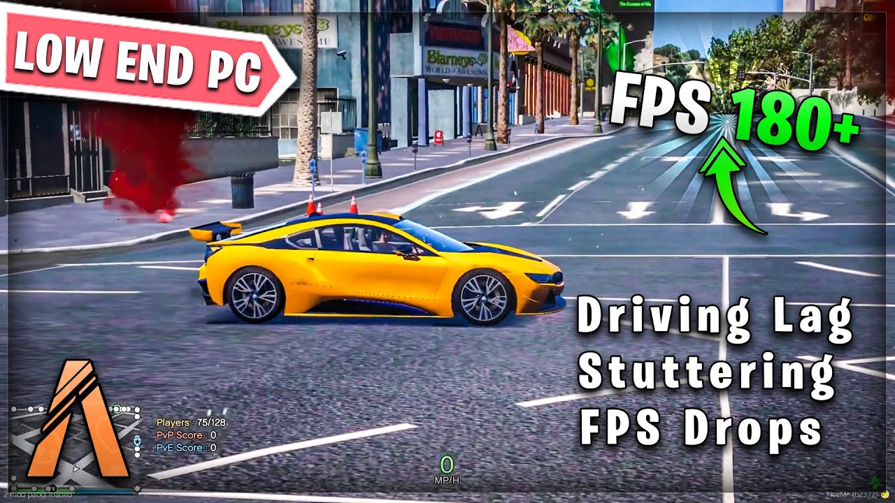 FiveM How To BOOST FPS & FIX STUTTERING WHILE DRIVING 2023!