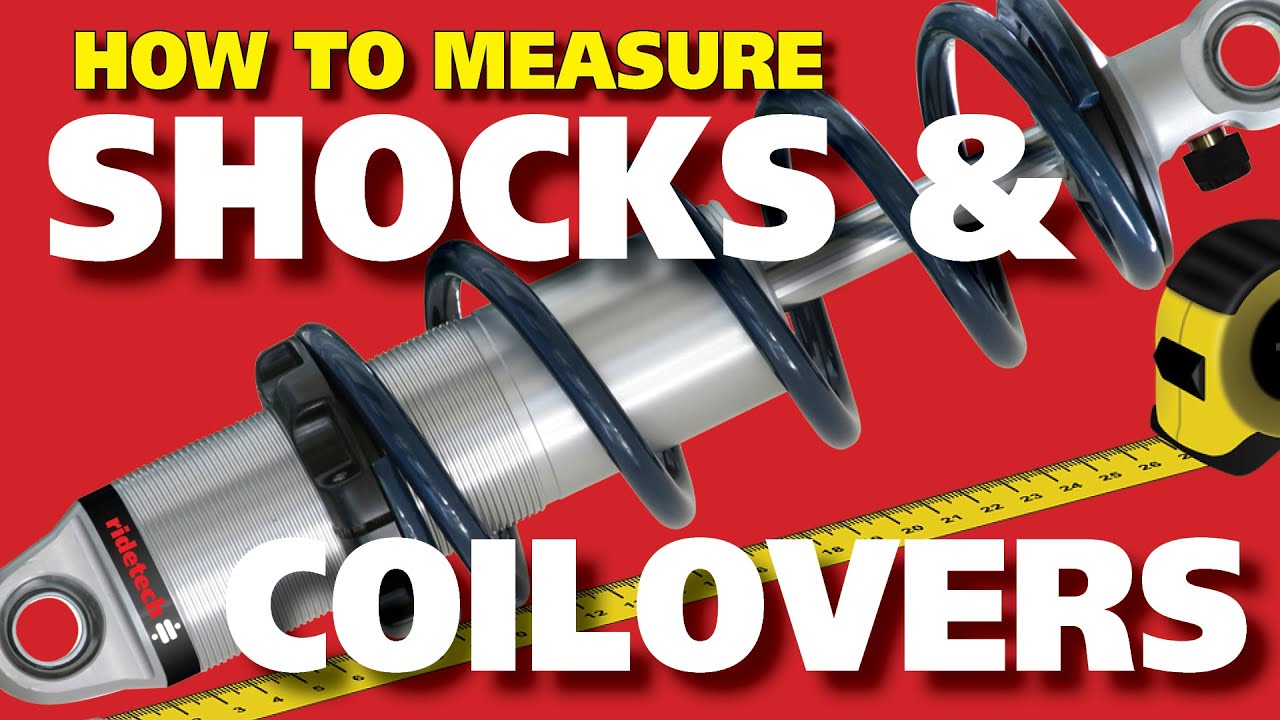 Measuring Shock Absorber and Coilover Length