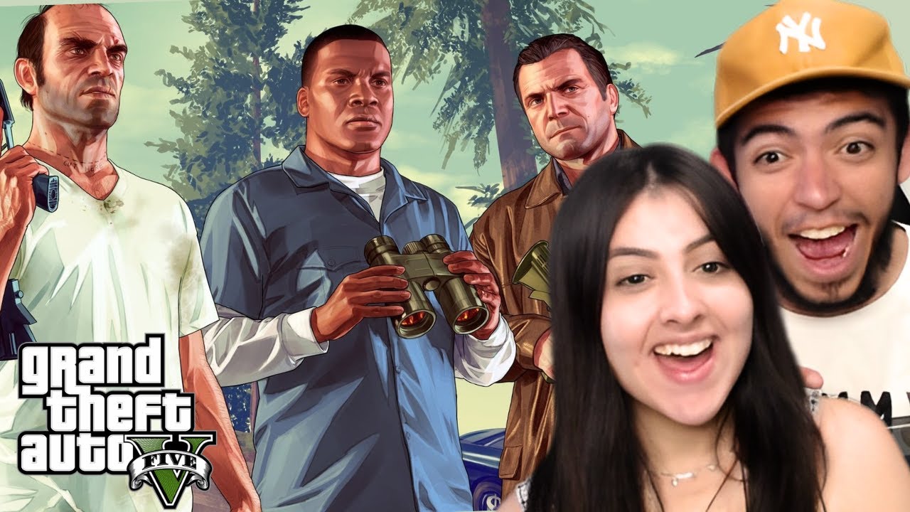 A HISTÓRIA COMPLETA DE GTA 5 - *INCRIVEL* | REACT