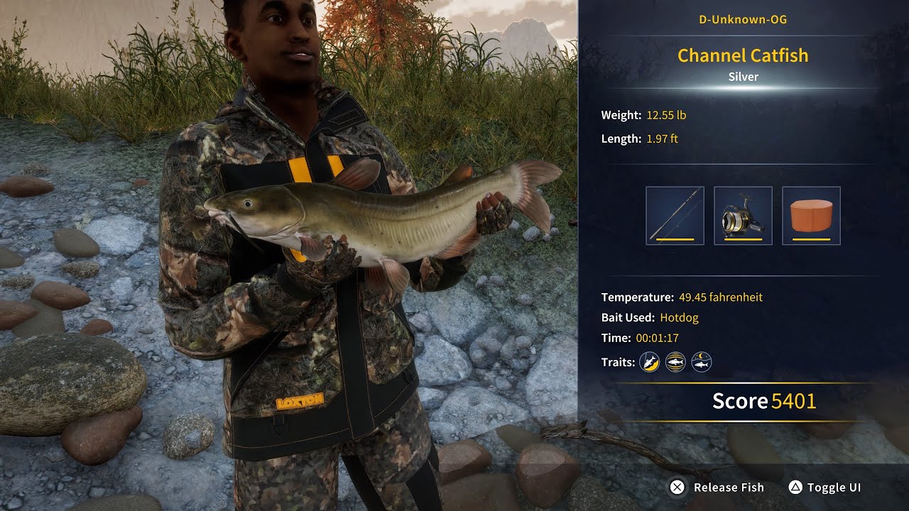 Diamond's Peak Map Challenge 2 - Catch A Sliver Rank Catfish - COTW : The Angler