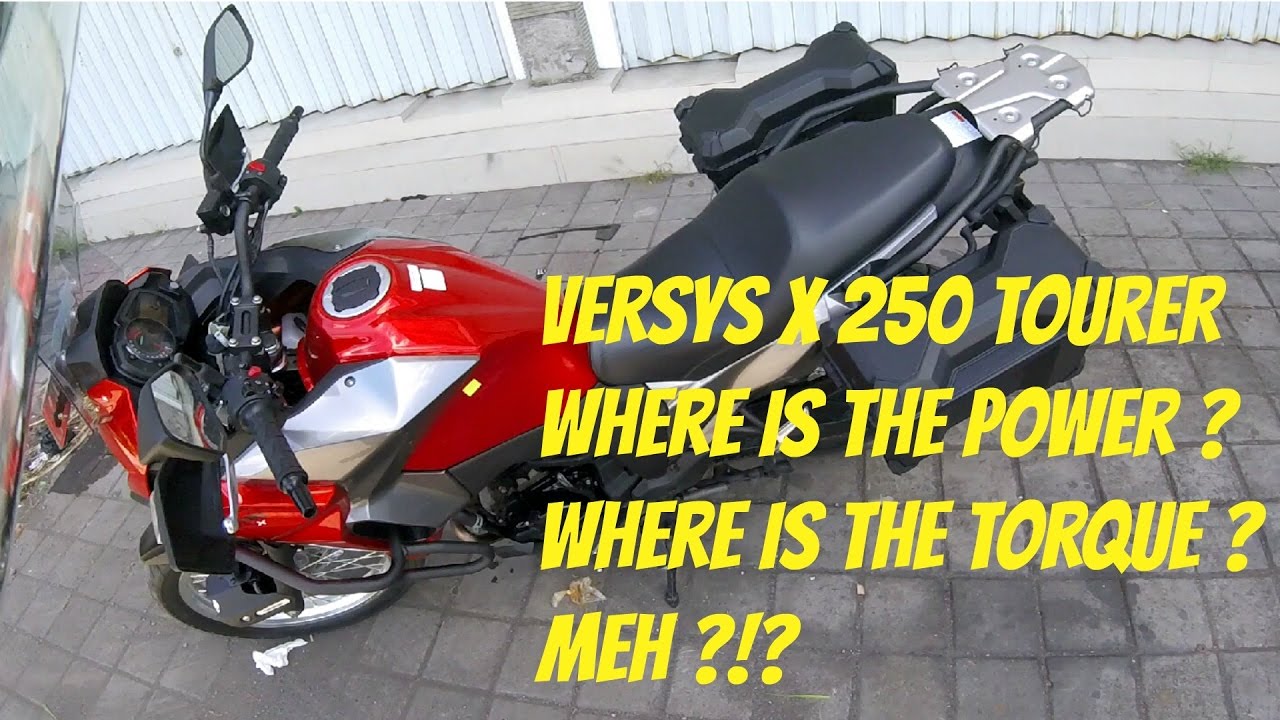 Тест-драйв и обзор Kawasaki Versys X 250 Tourer