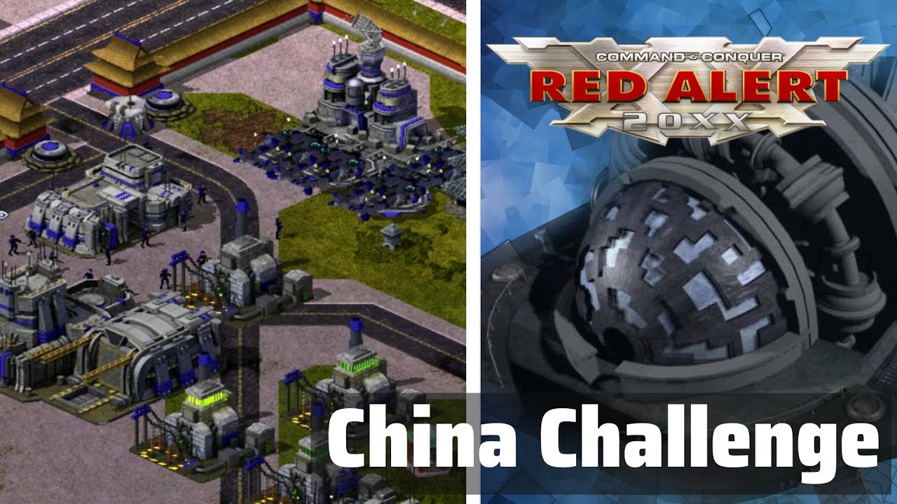 Red Alert 20XX | Allied Challenge Maps | China Challenge #1 | (Hard)