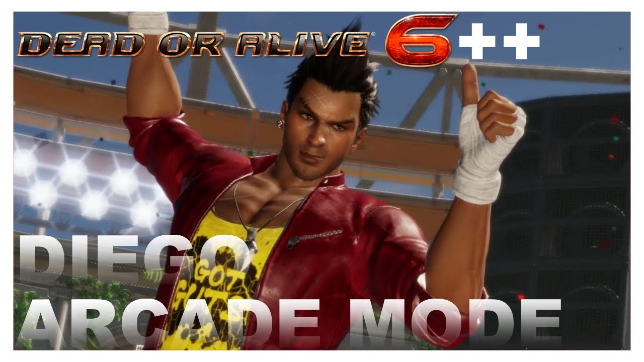 Mod Showcase: Dead or Alive 6 ++ Beta ~ Diego - Arcade Mode