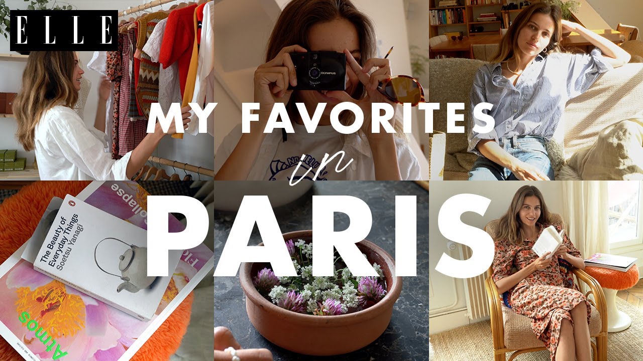 【新連載】パリのサステナブルな暮らし🌿おしゃれパリジェンヌの日常に密着❤︎｜My favorites in Paris｜ ELLE Japan