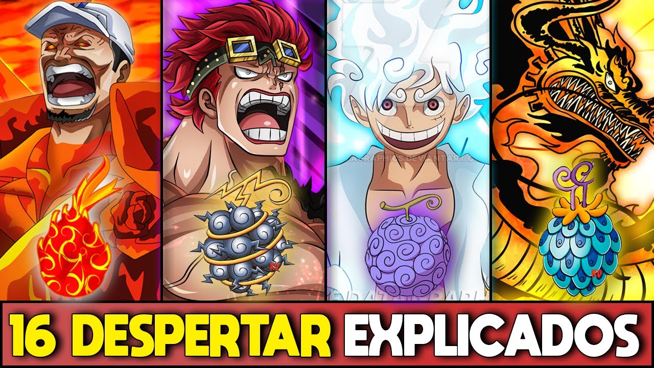 TODAS AS AKUMA NO MI QUE JÁ FORAM DESPERTADAS EM ONE PIECE