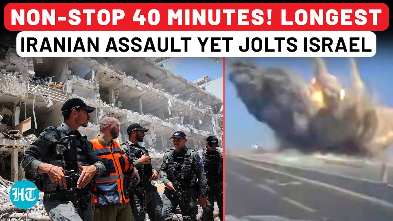 Fattah-1, QADR Hellfire in Just 40 Minutes? Iran’s Relentless Firepower Paralyses Israeli Cities