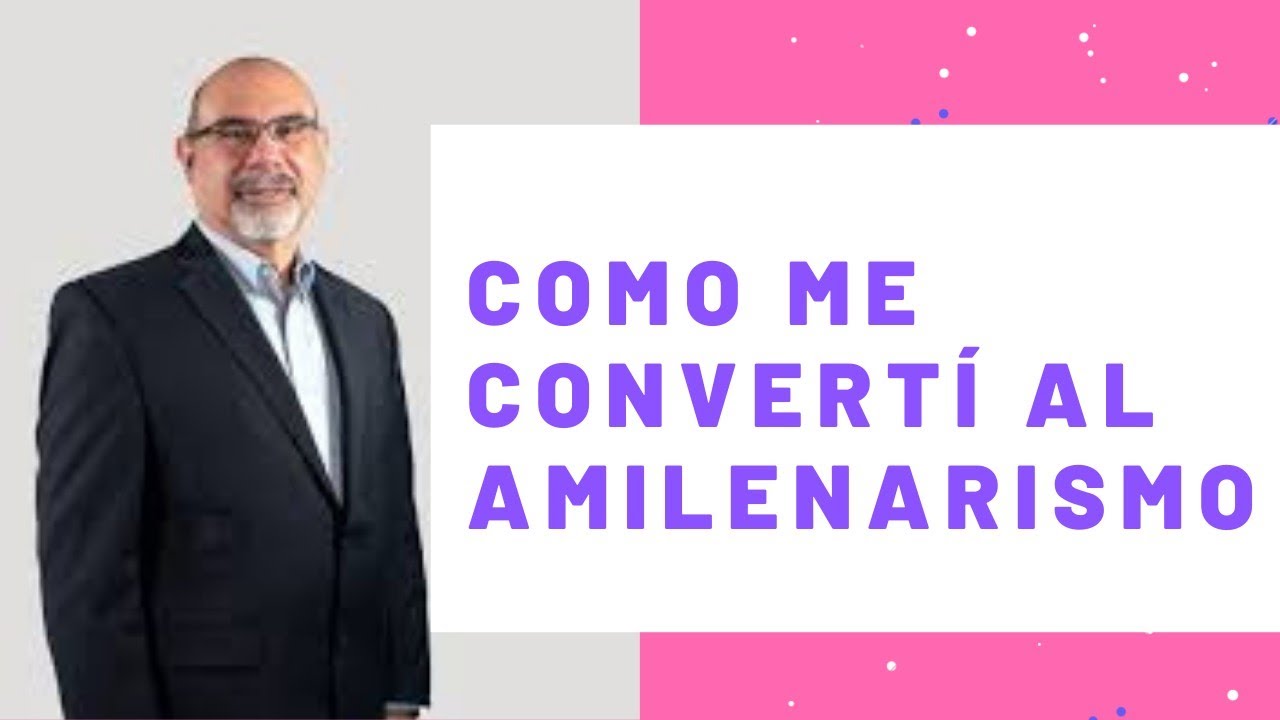 Sugel Michel&eacute;n explica c&oacute;mo se convirti&oacute; al amilenarismo.