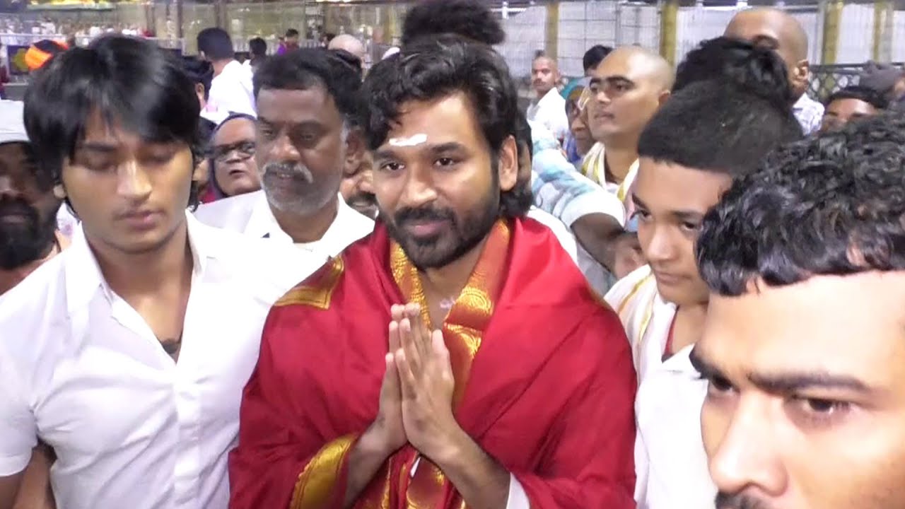 Dhanush Visits Tirumala Tirupati | TTD | Filmy Talks