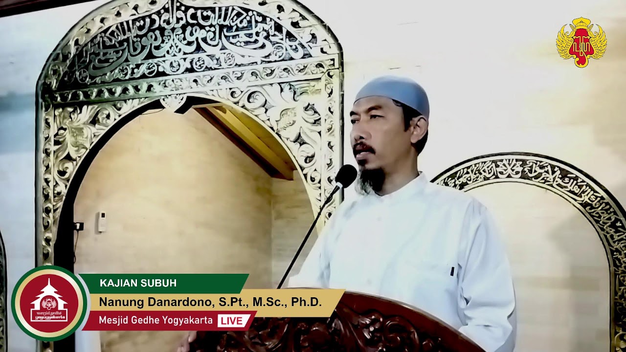 KAJIAN SUBUH | Nanung Danardono, S.Pt., M.Sc., Ph.D.