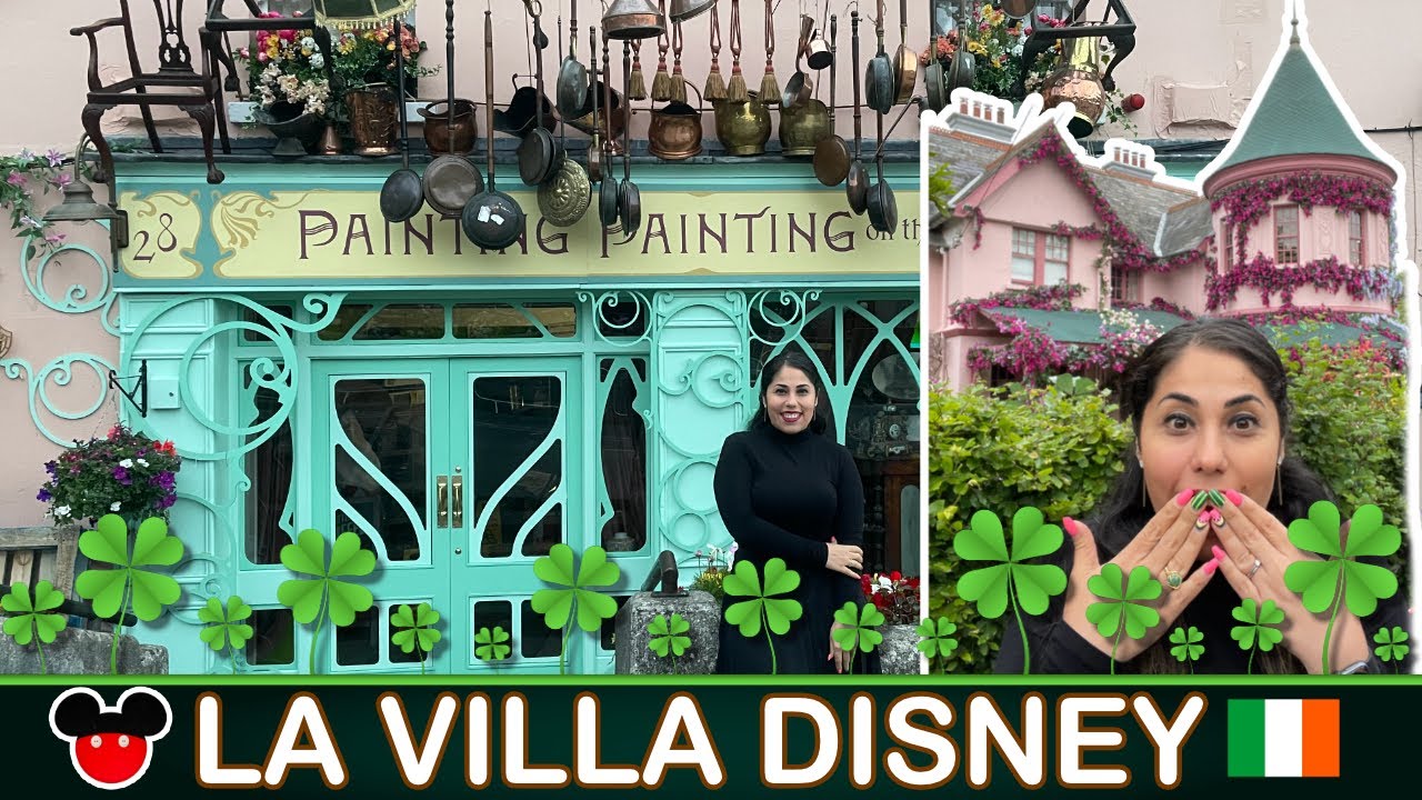 Villa de Disney en #Enniskerry|Asi luce un set de Disney en Irlanda|Desencantada la pelicula
