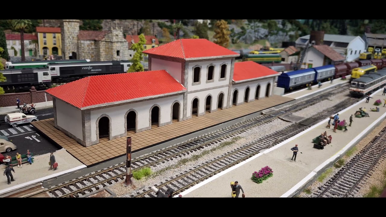 Construcción de estación tipo Fregeneda