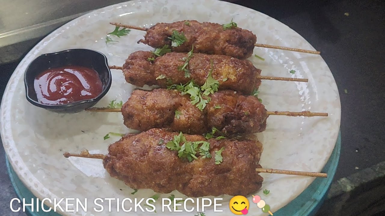 SUPER CRUNCHY CHICKEN STICKS RECIPE|Chicken stick snacks|Iftar special |nisakakitchen 