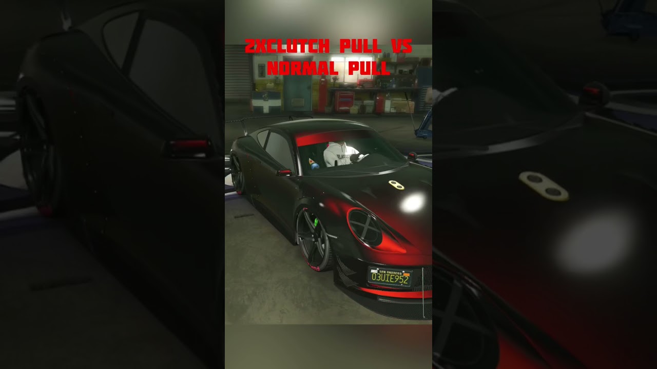 Double Clutch pull vs Normal pull Part 2 - #gta5 #racing #cars