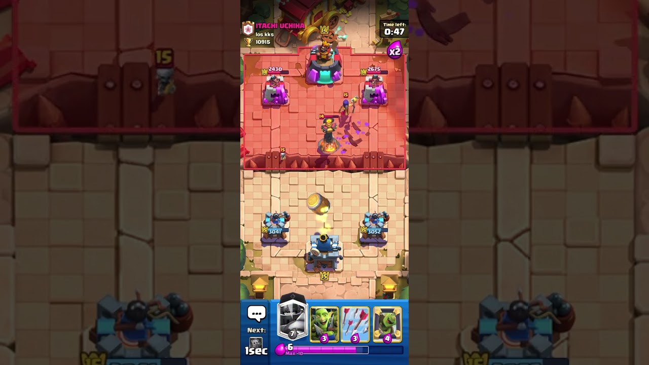 10,930 trophy 1v1 battle 