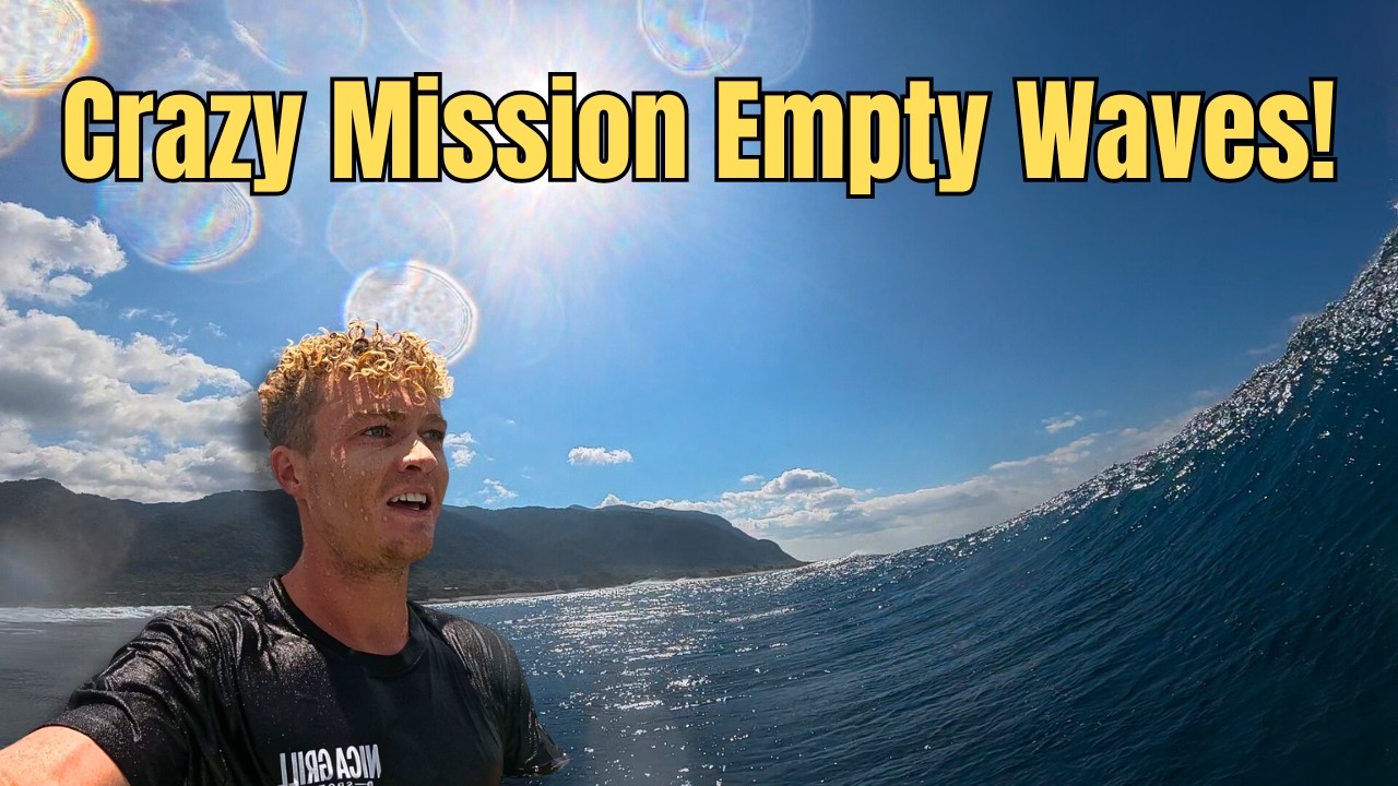 Одиночная миссия в Индонезии в поисках свободных от толп серферов волн | RAW SURF POV