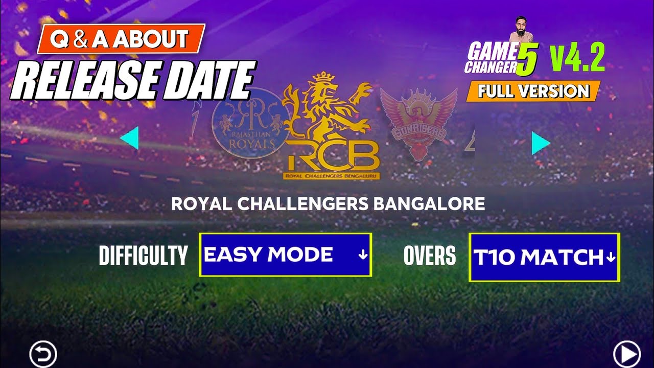 GAME Changer v4.2 | About Release Date | Q&A 