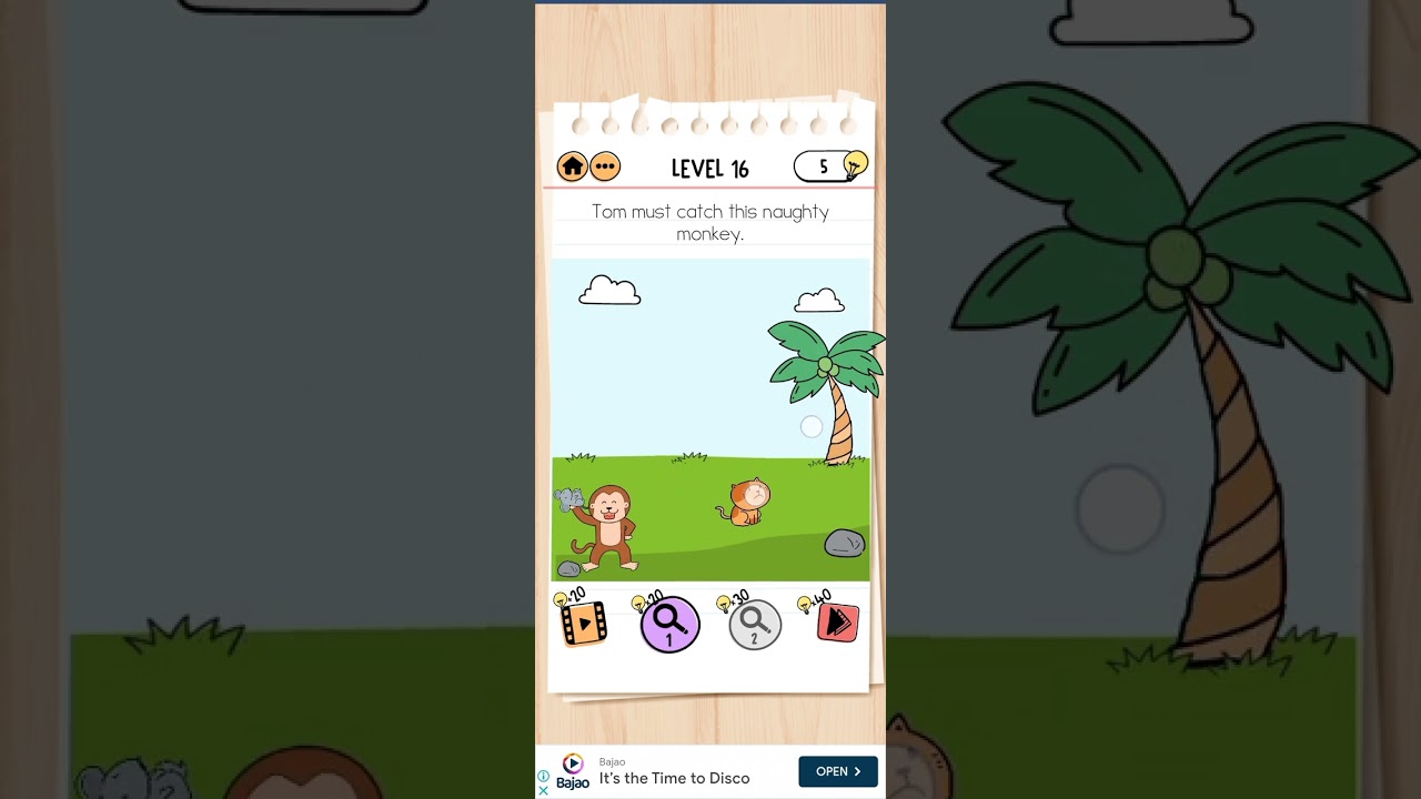 Brain Test 2 (Tom's Adventure) level 16
