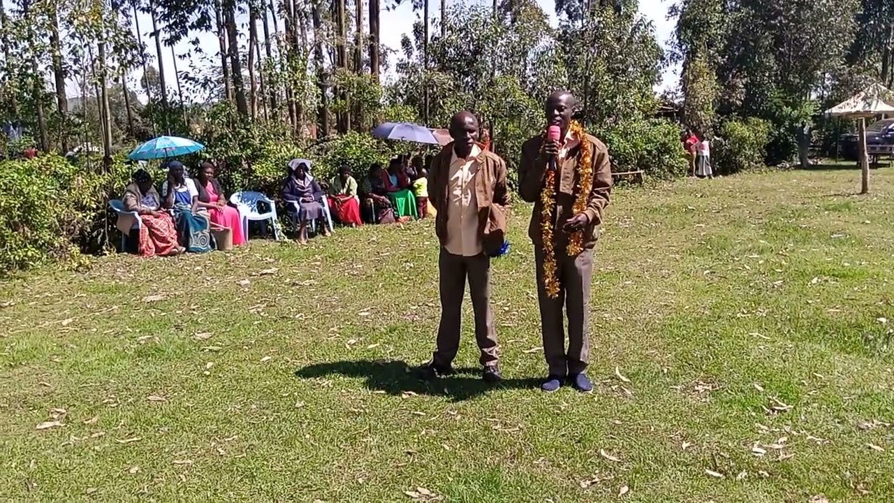Burial of the late Job Bundi Chandi on 25/10/2022 at Kiambere Market ground