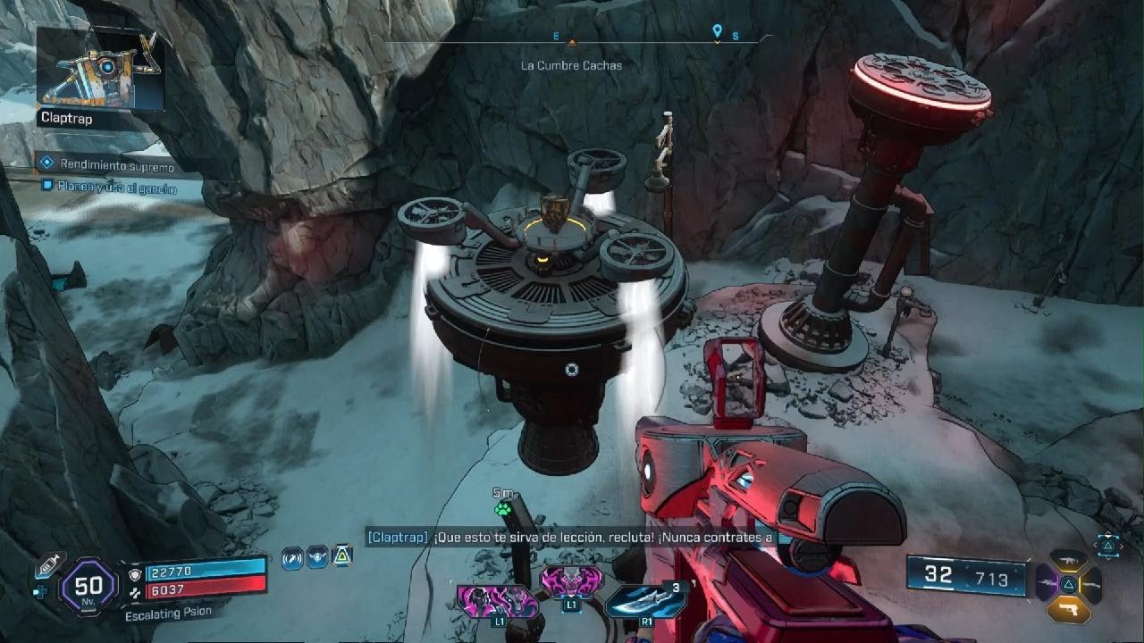 Borderlands4 - Gameplay sólo 71 - Del gym de claptrap a hacernos masajistas