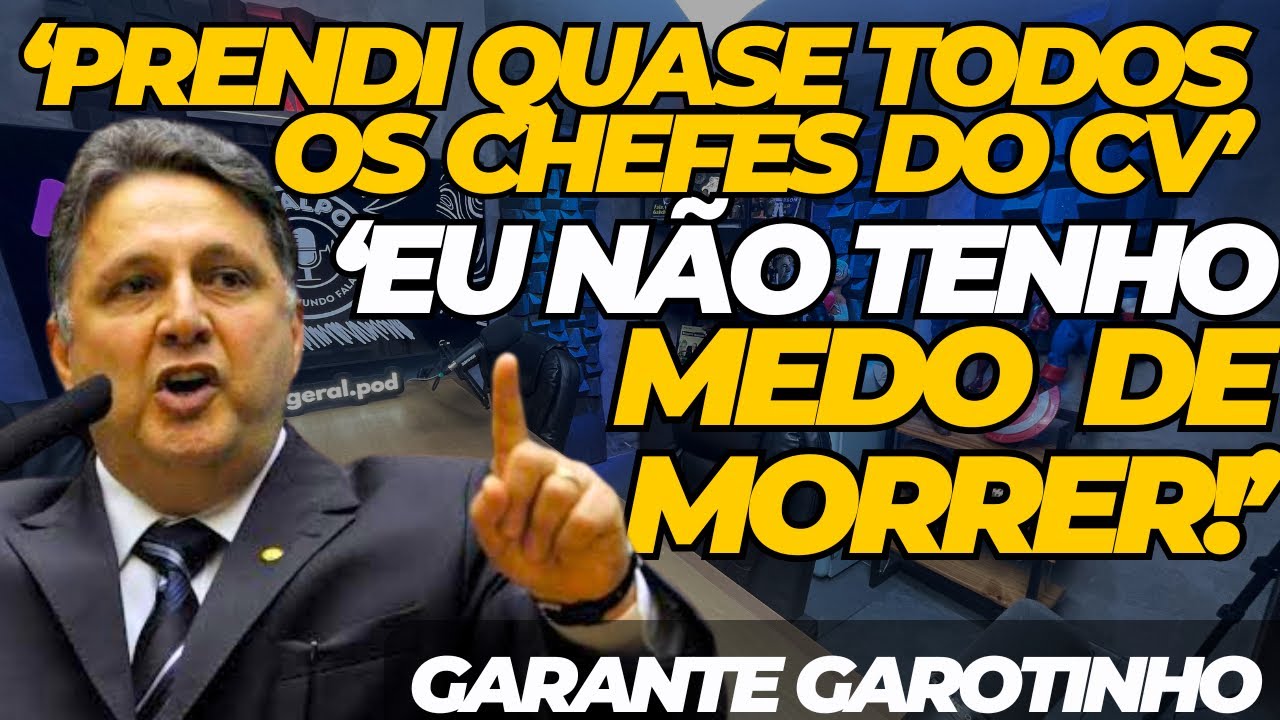 “Prendi quase todos os cabeças do Comando Vermelho. Com Cabral a milícia cresceu”, diz Garotinho
