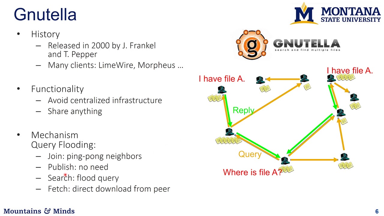 Unstructured P2P Systems