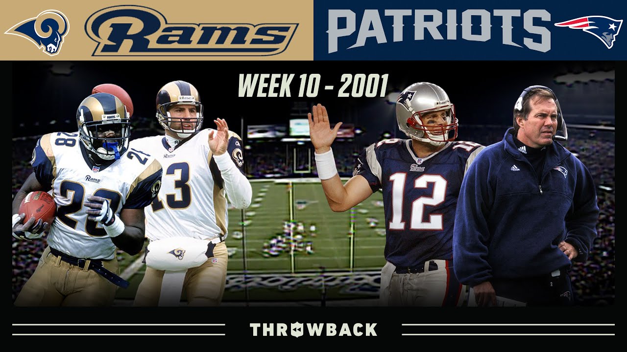 Litmus Test For a Dynasty! (Rams vs. Patriots 2001, Week 10)