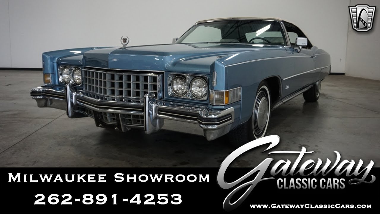 1973 Cadillac Eldorado-Gateway Classic Cars-Milwaukee #689