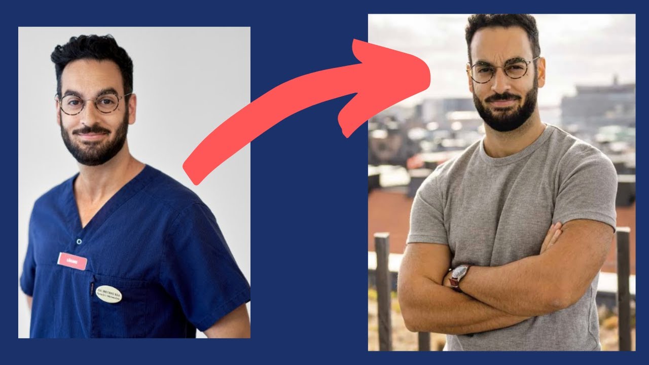 Han bytte läkarkarriären mot egen startup  - med Meybod Kia (Läkare och grundare av MyPick)