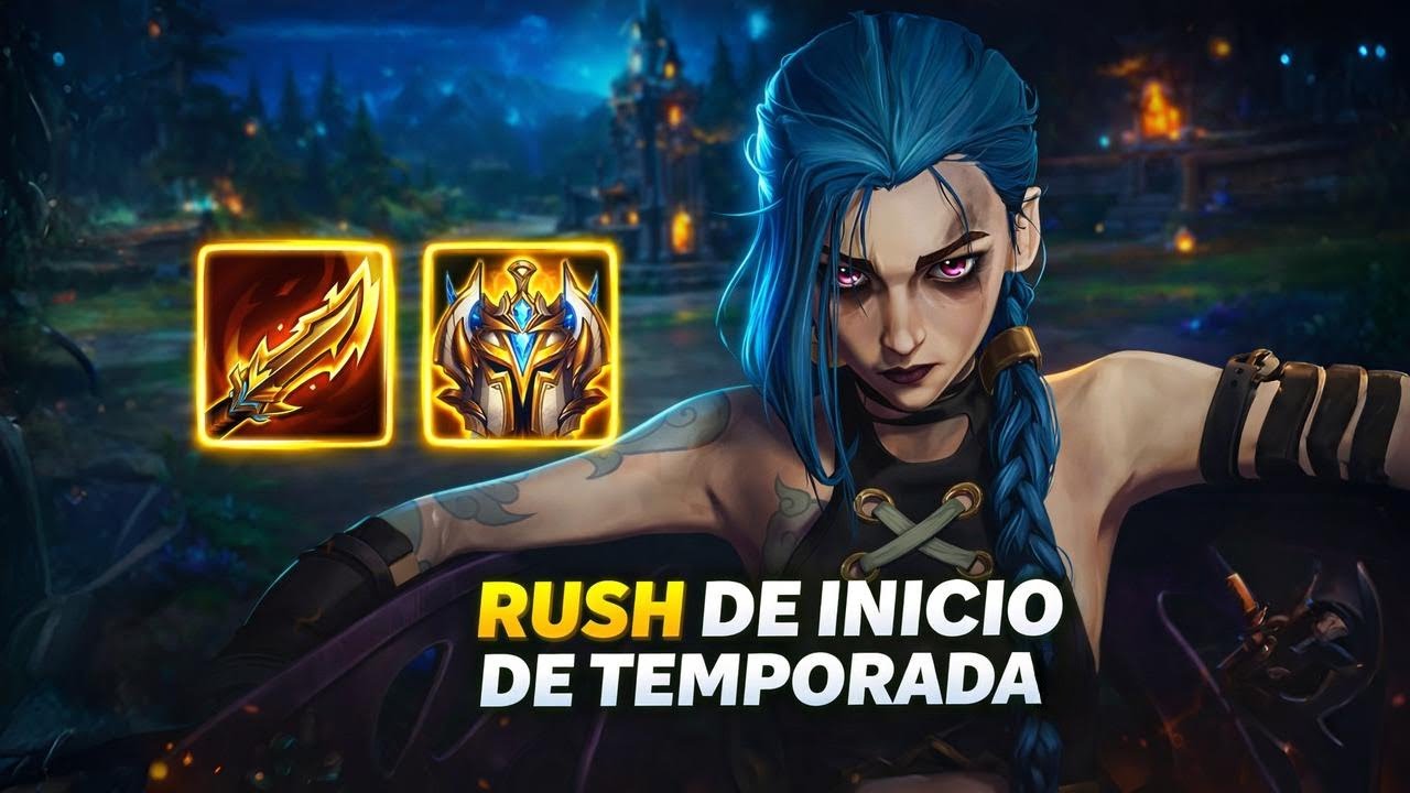 NOITE DO RUSH MÁXIMO ! WILD RIFT - !PIX - !DISCORD