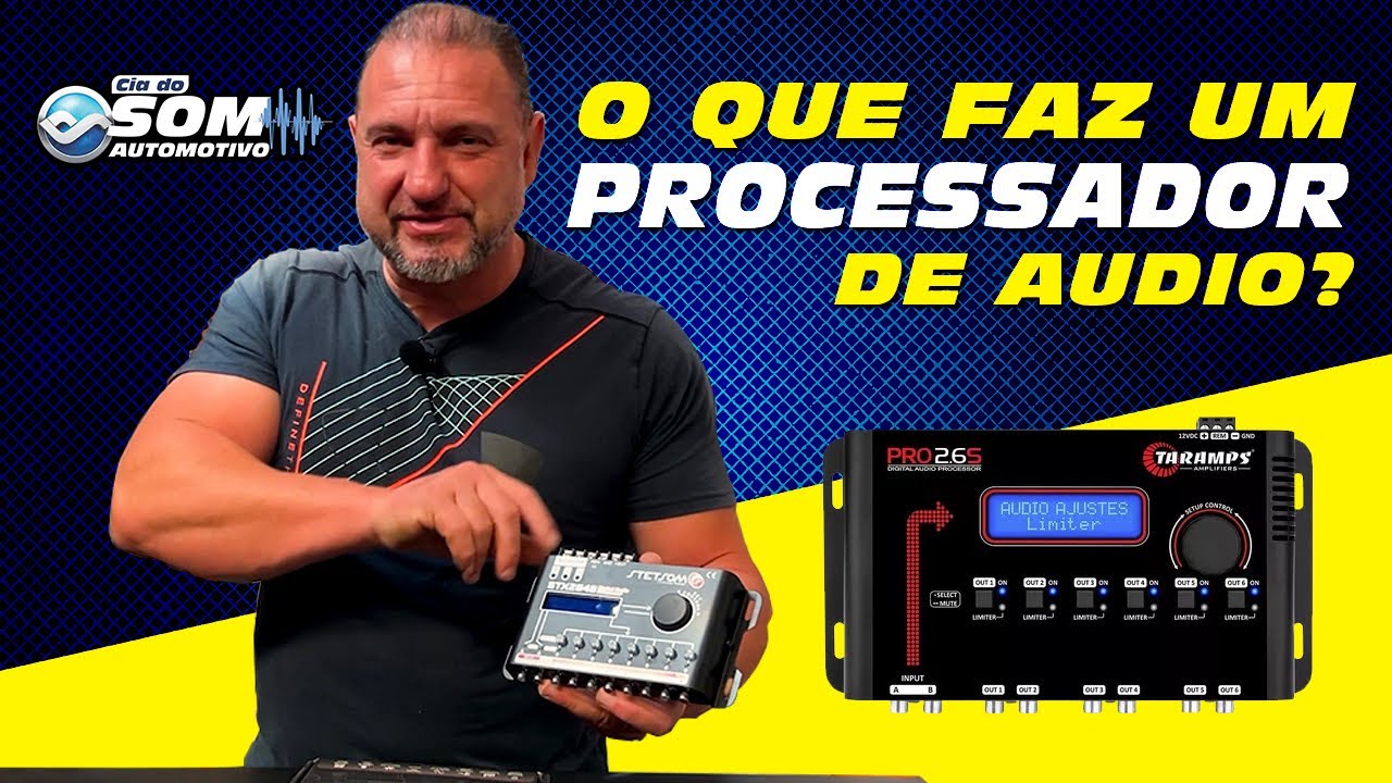 Pra que serve crossover e processador de &aacute;udio? #somautomotivo #crossover #processador #taramps