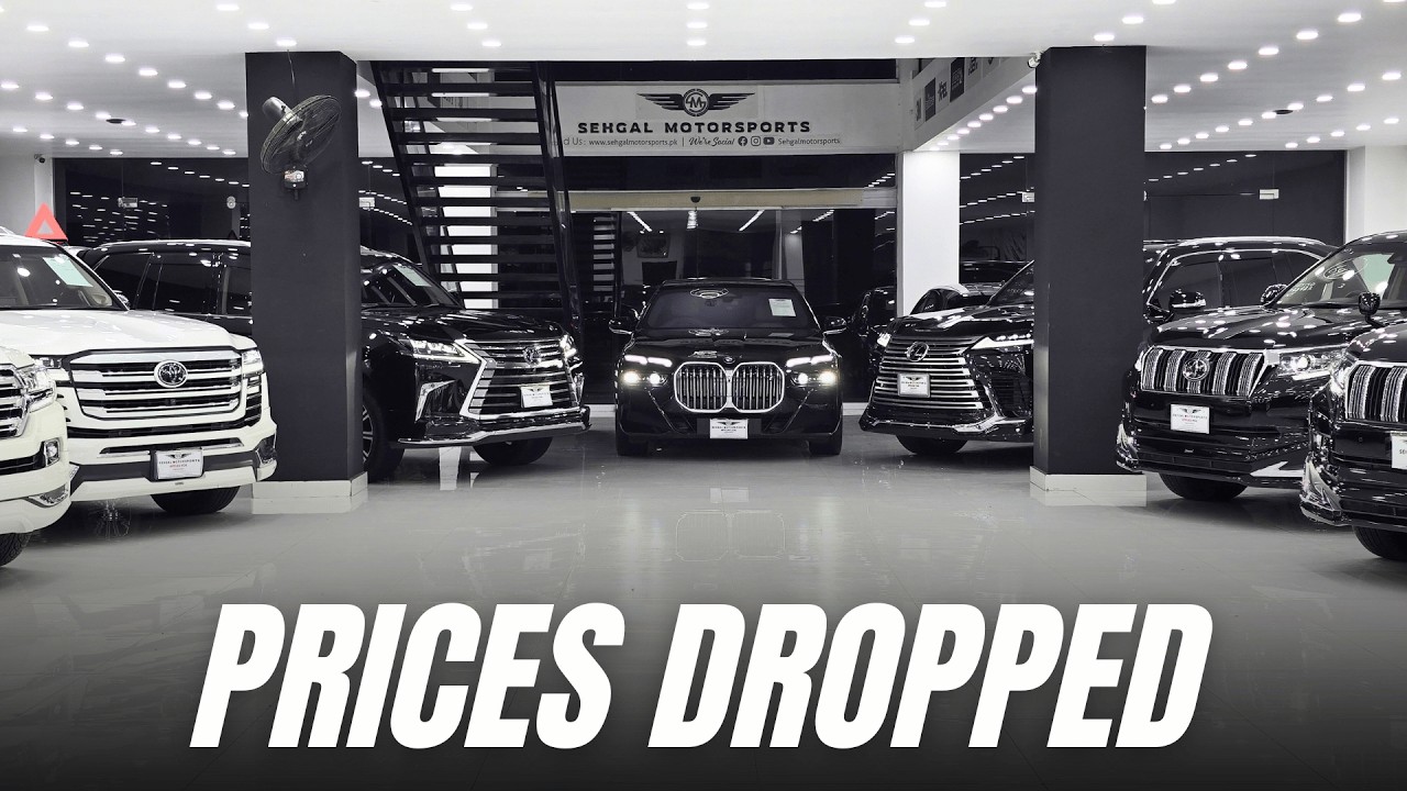 Luxury Cars Line-up with Updated Prices after Tax Revision.